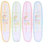 EXCEART 4pcs Baby Umbilical Hernia Belt Baby Belly Button Cord Band Infant Belly Wrap Adjustable Navel Belly Band
